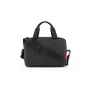Borsa a tracolla Reisenthel coolerbag to-go poliestere riciclato nero 3L