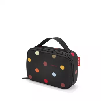 Contenitore termico Reisenthel Thermocase Dots 1,5 L nero alluminio poliestere