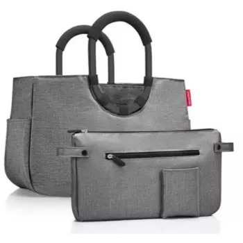 Cesto per la spesa Reisenthel Loopshopper M grigio poliestere 12L