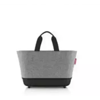 Cesto per la spesa Reisenthel nero grigio poliestere 22L