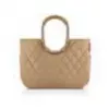Borsa Reisenthel loopshopper L marrone alluminio 25L 460mm