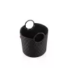Cesto Reisenthel loophome S nero alluminio poliestere 420x420x400mm
