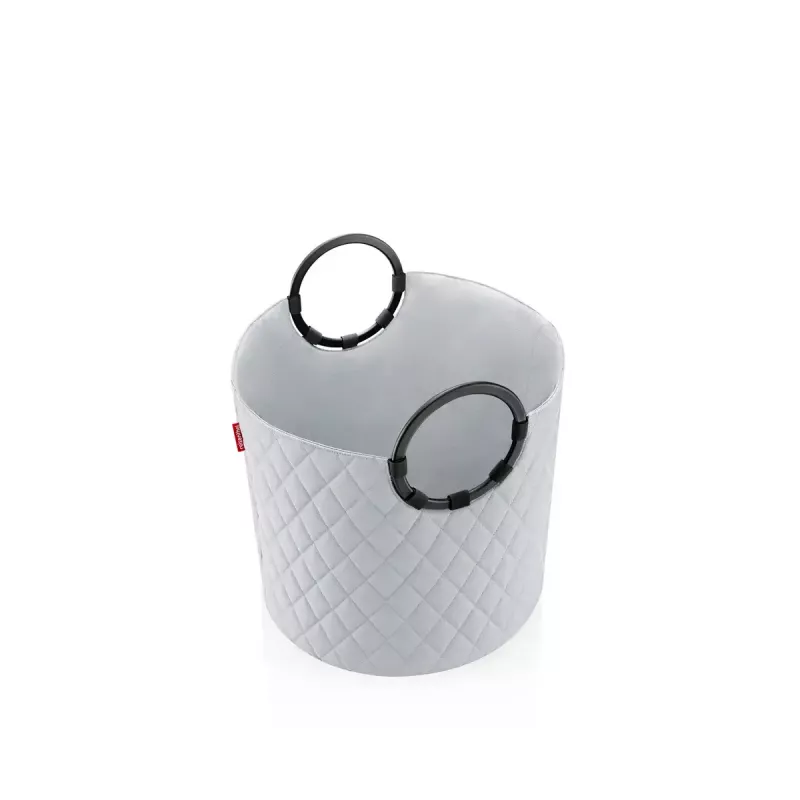 Cesto Reisenthel loophome S grigio alluminio poliestere 420x420x400mm