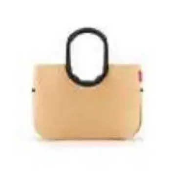 Borsa tote Reisenthel loopshopper L nero giallo alluminio 25L