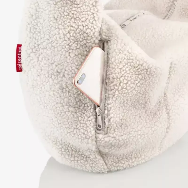 Borsa tote Reisenthel moonbag bianco, poliestere, 24 L, 480×140 mm