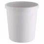 Cestino portarifiuti Helit H6105882 18 L rotondo in plastica grigio