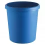Cestino portarifiuti Helit H6105834 18 L rotondo in plastica blu
