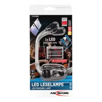 Lampada da tavolo Ansmann 1600-0119 nero
