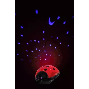 Luce notturna Ansmann Starlight nero rosso