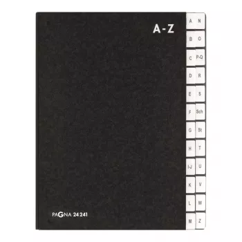 Raccoglitore a fogli mobili Pagna 24241-04 nero A4