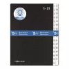 Raccoglitore a fogli mobili Pagna 24321-04 nero A4