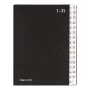 Raccoglitore a fogli mobili Pagna 24321-04 nero A4