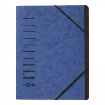 Indice a linguette A4 Pagna 40058-02 blu verticale