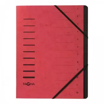 Indice a linguette A4 Pagna 40059-01 rosso