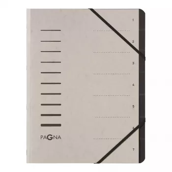 Raccoglitore con indice a linguette Pagna 40058-21 grigio