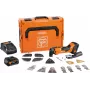 Multitool oscillante Fein AMM 500 PLUS, batteria 4,0 Ah, 11.000–20.000 giri/min