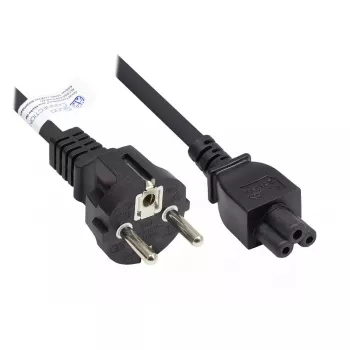 Good Connections P0005-S018 cavo di alimentazione, Schuko CEE 7/7 a C5, 1,8 m, nero