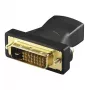 Connettore HDMI DVI Alcasa HDMI - DVI F/M nero