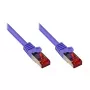 Cavo di rete Alcasa 50m Cat6 viola S/FTP