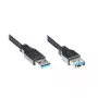 Cavo USB Alcasa 5m USB 3.0 A USB 3.2 Gen 1 nero