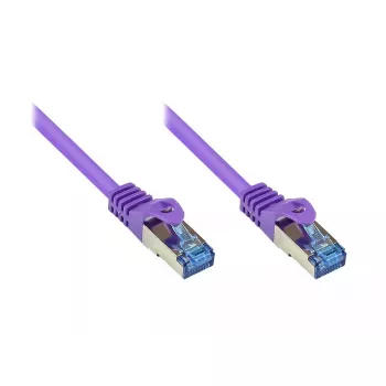 Cavo di rete Alcasa Cat6a RJ-45 3m viola