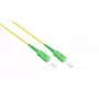 Cavo in fibra ottica Alcasa LW-S902SASA 2m SC FTTH giallo