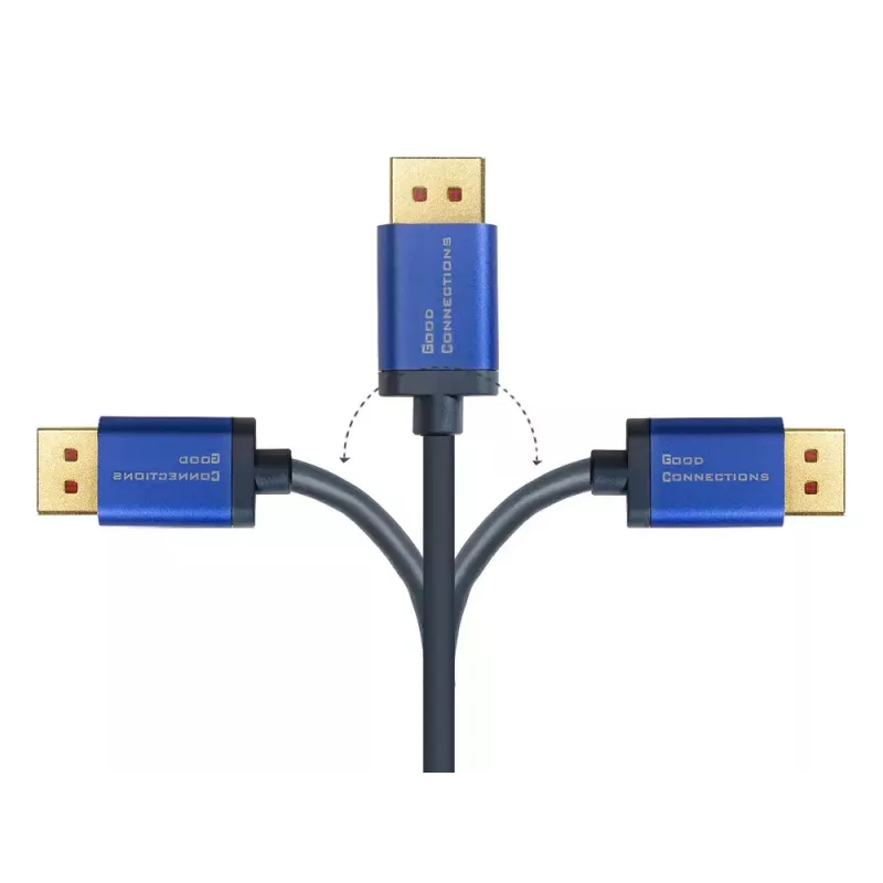 Adattatore per cavo video Alcasa 4860-SF050B 5 m DisplayPort a HDMI blu