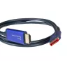 Adattatore per cavo video Alcasa 4860-SF050B 5 m DisplayPort a HDMI blu