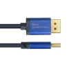 Adattatore per cavo video Alcasa 4860-SF050B 5 m DisplayPort a HDMI blu