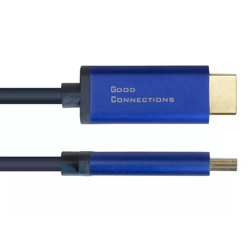 Adattatore per cavo video Alcasa 4860-SF050B 5 m DisplayPort a HDMI blu