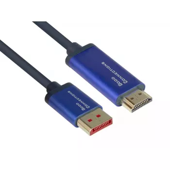 Adattatore per cavo video Alcasa 4860-SF050B 5 m DisplayPort a HDMI blu