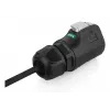 Alcasa S1 IC01-24F01 LC nero 3 m connettore dritto