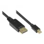 Cavo DisplayPort Alcasa DP-MDP1 1 m Mini DisplayPort nero