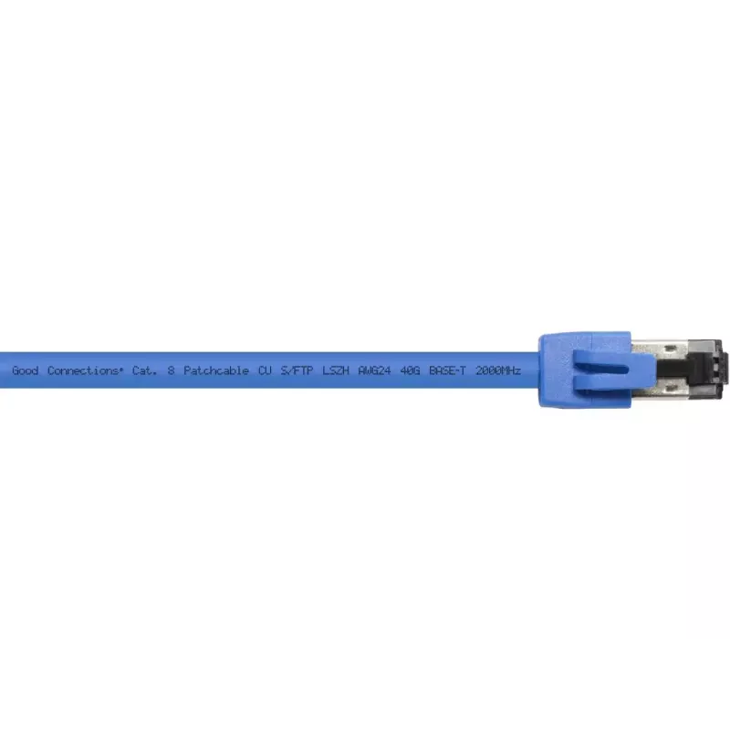 Cavo di rete Alcasa 8080-075B blu 7,5 m Cat8.1 S/FTP