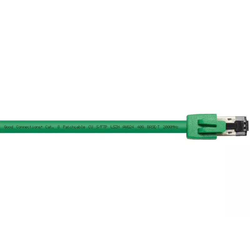 Cavo di rete Alcasa 8080-050G verde 5 m Cat8.1 S/FTP