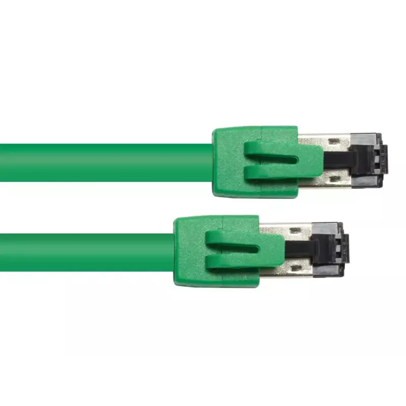 Cavo di rete Alcasa 8080-050G verde 5 m Cat8.1 S/FTP