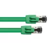 Cavo di rete Alcasa 8080-200G 20 m Cat8.1 S/FTP verde