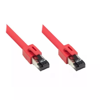Cavo di rete Alcasa 8080-075R rosso 7,5 m Cat8.1 S/FTP