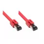Cavo di rete Alcasa 8080-075R rosso 7,5 m Cat8.1 S/FTP