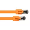 Cavo di rete Alcasa 8080-050O 5 m Cat8.1 S/FTP arancione