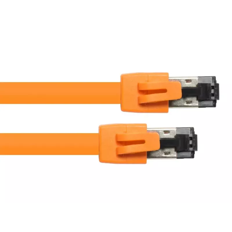 Cavo di rete Alcasa 8080-050O 5 m Cat8.1 S/FTP arancione