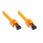 Cavo di rete Alcasa 8080-050O 5 m Cat8.1 S/FTP arancione