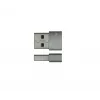 Adattatore USB Alcasa USB-AD203-5 USB-A a USB-C grigio