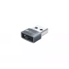 Adattatore USB Alcasa USB-AD203-5 USB-A a USB-C grigio