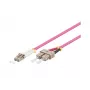 Cavo in fibra ottica Alcasa LW-830LS4 30 m LC SC lilla