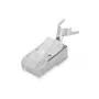 Connettore modulare Digitus CAT 6A per cavo tondo, schermato, 100 pz. connettore RJ-45