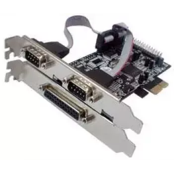 Scheda PCIe seriale e parallela Longshine LCS-6322M