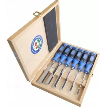 Set di scalpelli Kirschen 1108 HK 6 pz. in cassetta di legno