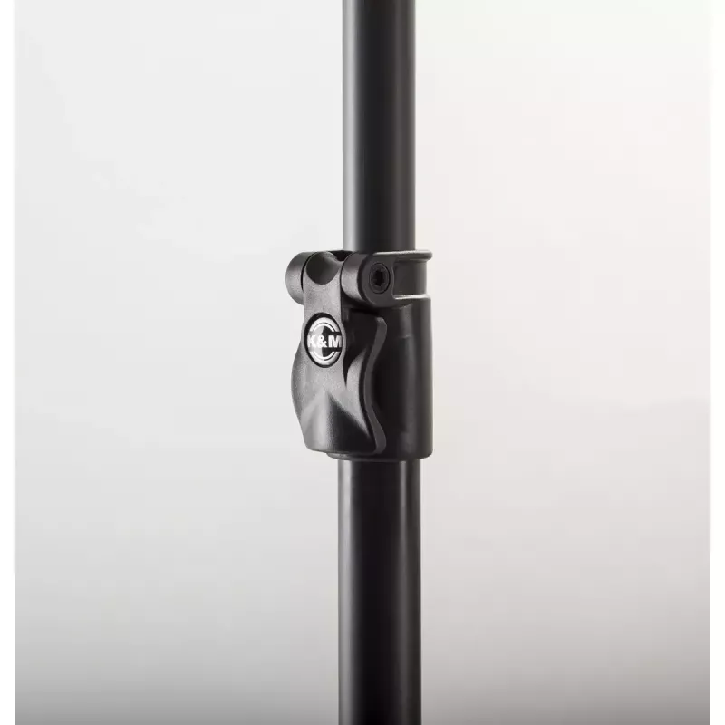 König & Meyer 23765 asta microfonica, alluminio a 3 sezioni, 1,0–3,22 m, nero