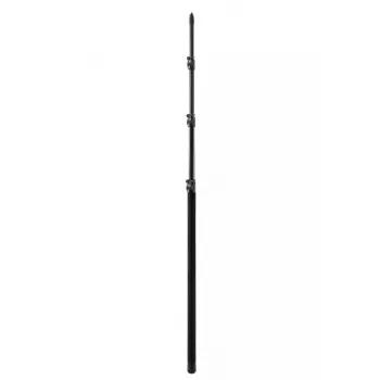 Asta microfonica König & Meyer 23765, estensibile in 3 sezioni, alluminio, 1,0–3,22 m, nero